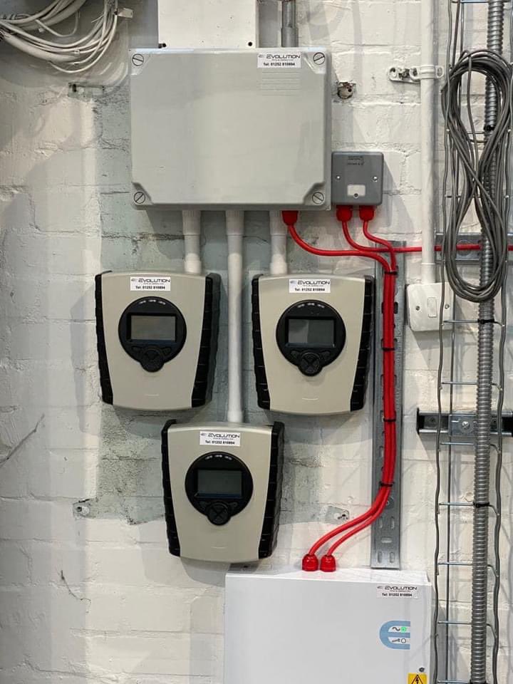 evolutionfs's tweet image. Recent install of fire beams onto the fire alarm system of a large hanger!