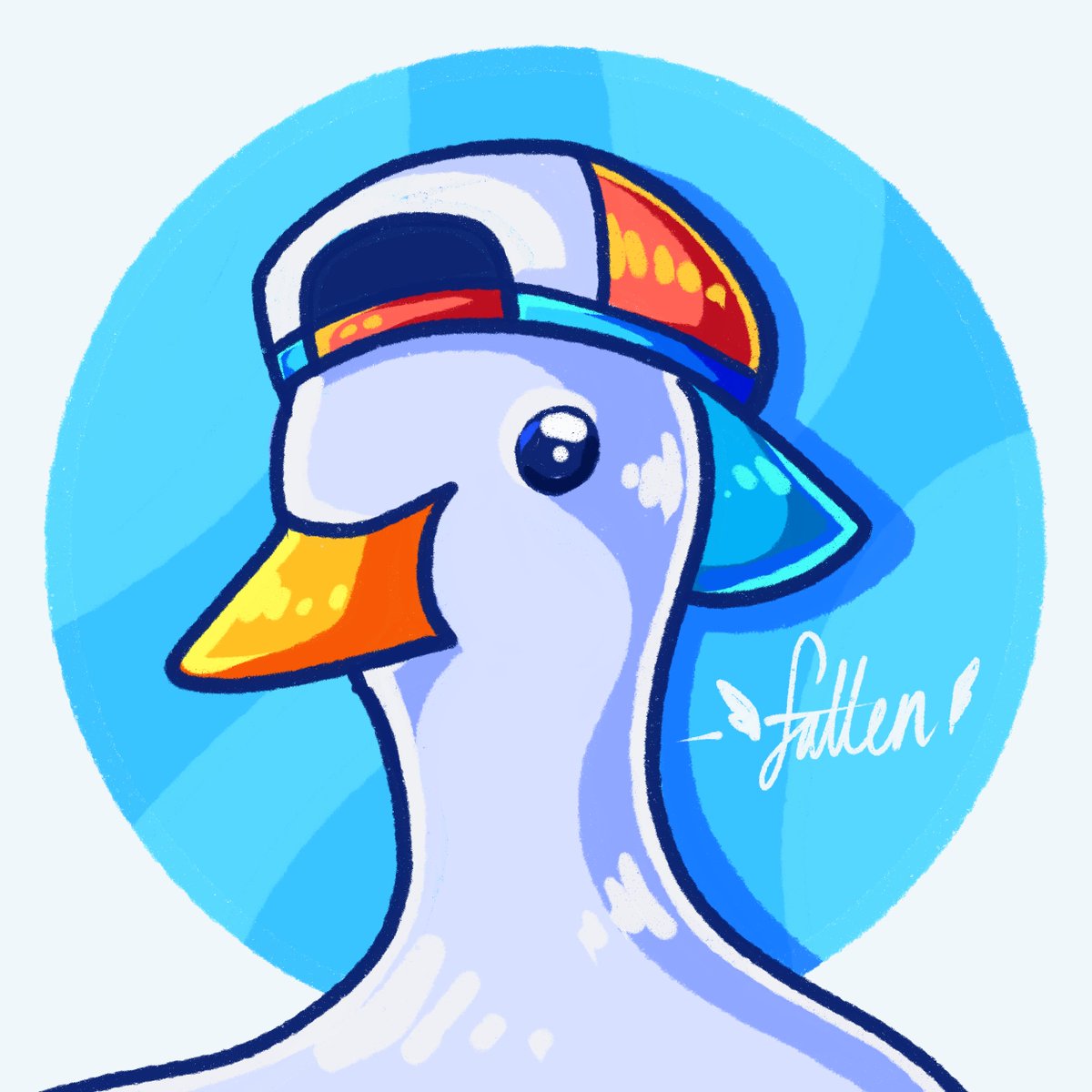 FallenGraphics's tweet photo. Do you like ducks?
Yes or yes?
#digitalart #shubaduck #ducks #art #Procreate https://t.co/qtj1So09xf