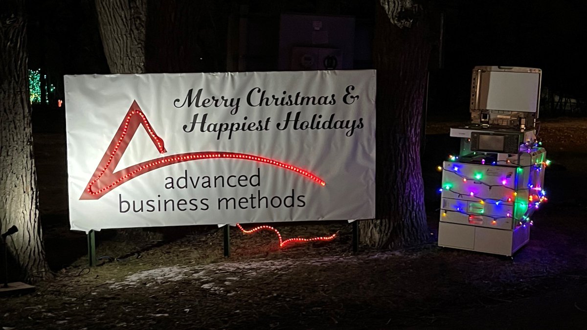 Advanced Business Methods (@abmnow1) on Twitter photo We sure love all the photos rolling in of our display out at Lindenwood Park this season! 🎄
Great work as always, <a href="/FargoParks/">Fargo Park District</a>! We sure love all the photos rolling in of our display out at Lindenwood Park this season! 🎄
Great work as always, <a href="/FargoParks/">Fargo Park District</a>!