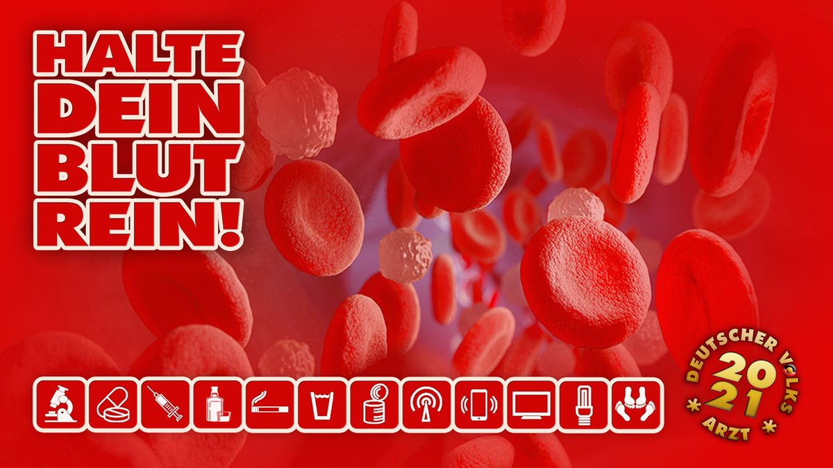 VolksArzt's tweet photo. ♥️ #DeutscherVolksArzt #DeutschesVolksBlut #DeutschesBlut 
Die Quelle des Lebens besteht aus Blutplättchen, roten und weißen Blutkörperchen, sowie aus Plasma, welches Wasser, Salze, Eiweiße, Glukose, Fett, Vitamine, Hormone und Stoffwechselprodukte enthält.
Halte dein #Blut rein! https://t.co/li5CfWG3C1