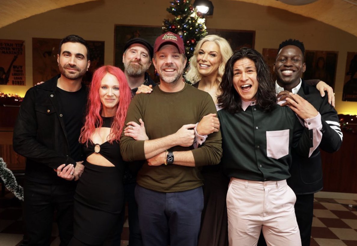 My heart feels so full when I see them all together #TedLasso