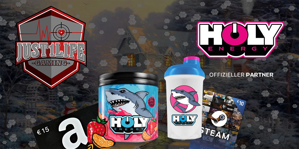 Ho Ho Ho 🎅. Der Weihnachtsmann hat euch was mitgebracht. Nach einem kurzen bei @holy_energy dürfen wir euch ein schönes Gewinnspiel zu Weihnachten verkünden. Ihr habt die Chance auf drei verschiedene Preise.
