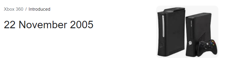 retweet if you’re older than the Xbox 360