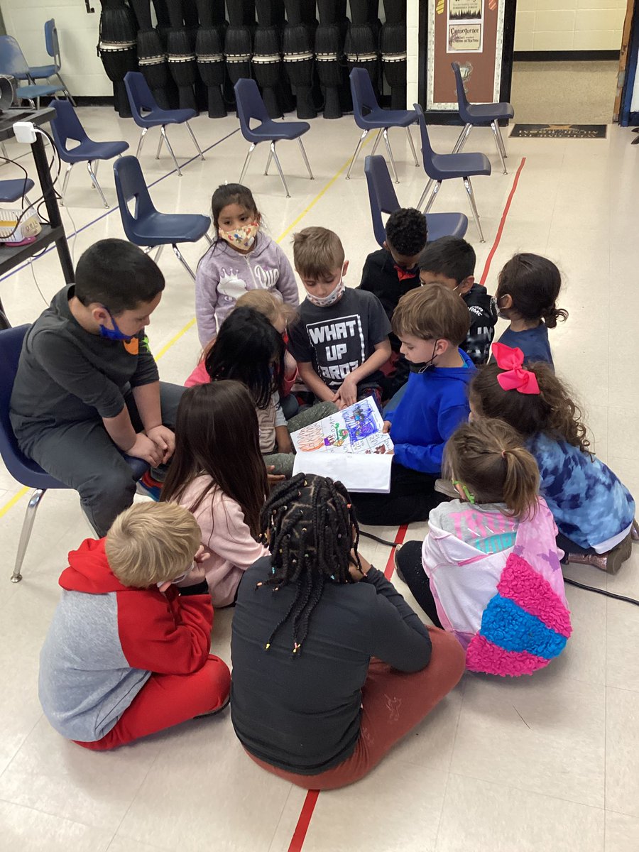 MrsH_Music's tweet photo. Sometimes the end of music class includes sharing student created stories. 💙 https://t.co/P4fpIh8A4V