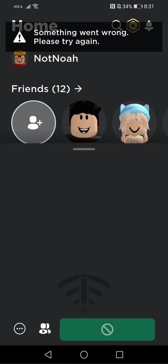 fipouzz's tweet photo. @Roblox Why I can't play any game? https://t.co/TFT8AqAylc