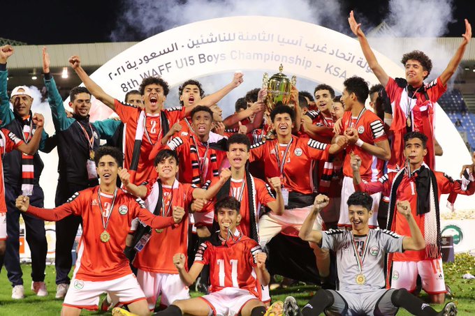 Yemen Unites In Celebration After U15 Football Team Beats Saudi To Win West Asian Championship Middle East Monitor