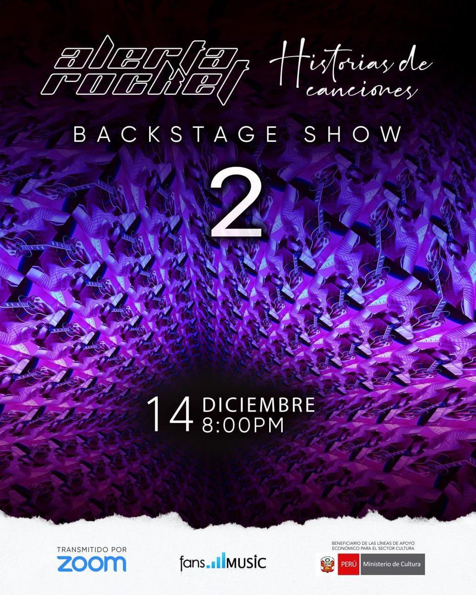 alertarocket's tweet photo. #RocketARMY Nos vemos mañana 14 de Diciembre en el #backstageshow Historias De Canciones 2 vía zoom. Pidan sus rolas aquí 👇tickets a la venta vía DM #music #Livestream #show https://t.co/lw53ohJvRP