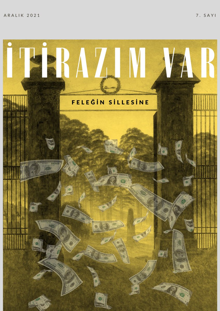 Yarın sabah 2021 yılının son sayısı ile yayındayız! itirazimvardergi.wordpress.com adresinde olacağız.