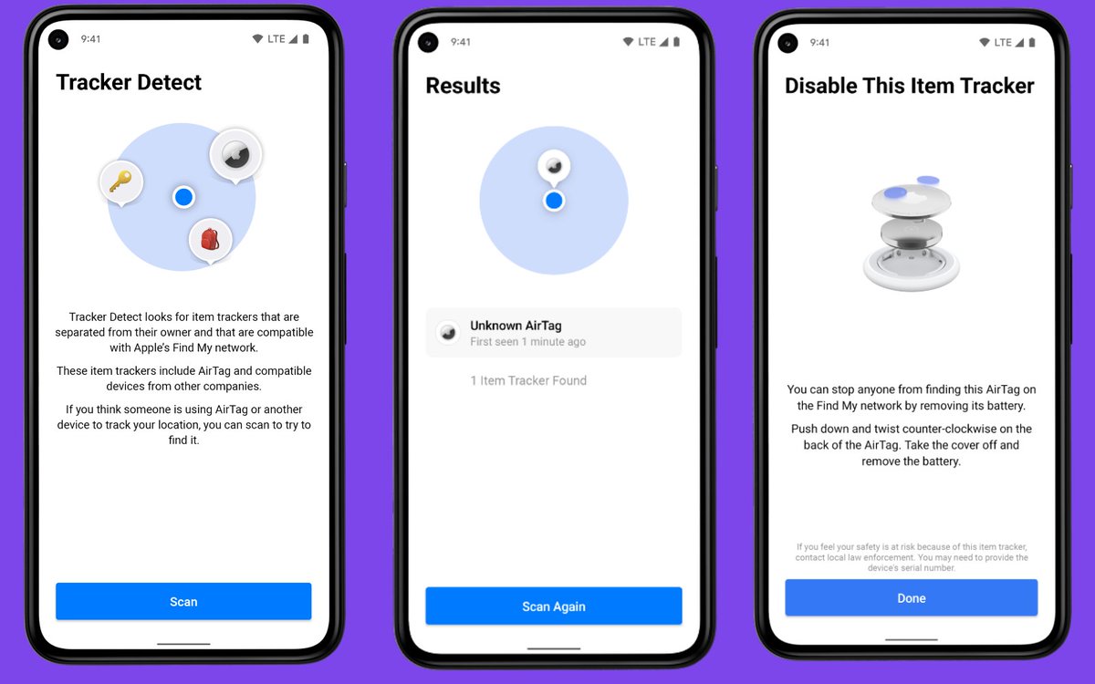 Apple releases Tracker Detect to protect Android users from AirTags stalkers
