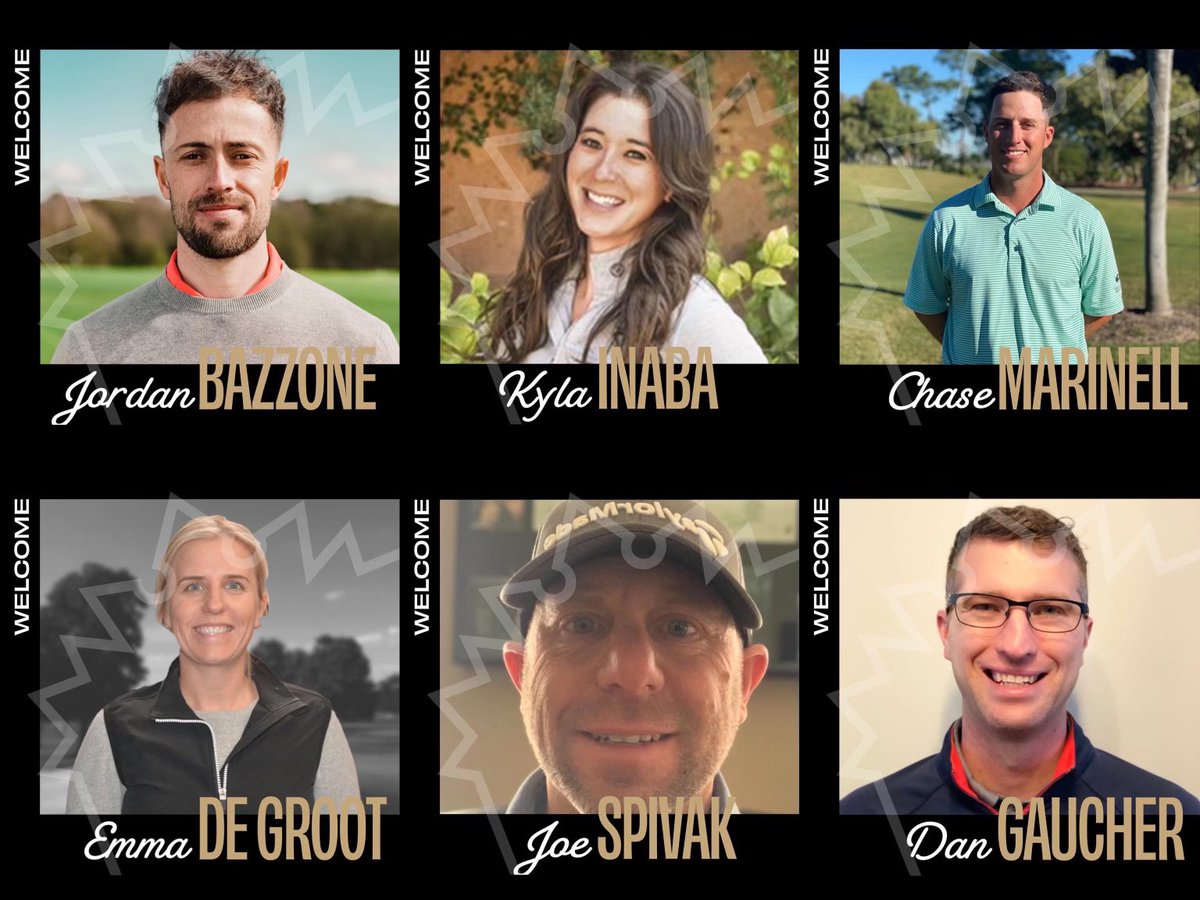 I’m proud to announce these great coaches as the newest online staff of Nakhjavani Golf.

They were chosen because they embody the same passion &amp; philosophies that I do.

I encourage you all to download <a href="/skillestapp/">Skillest</a> and check out our new team! Profiles will be linked to mine.