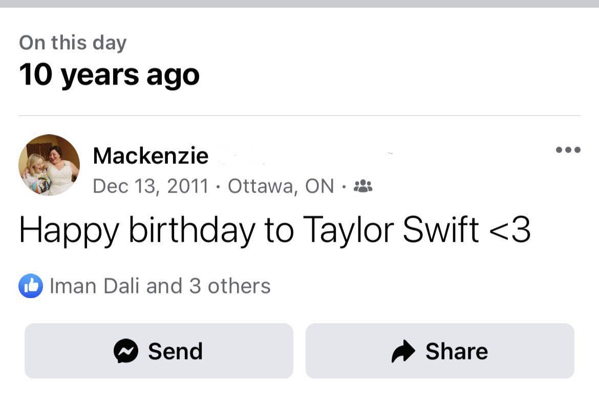 So true bestie, happy birthday to taylor swift <3 