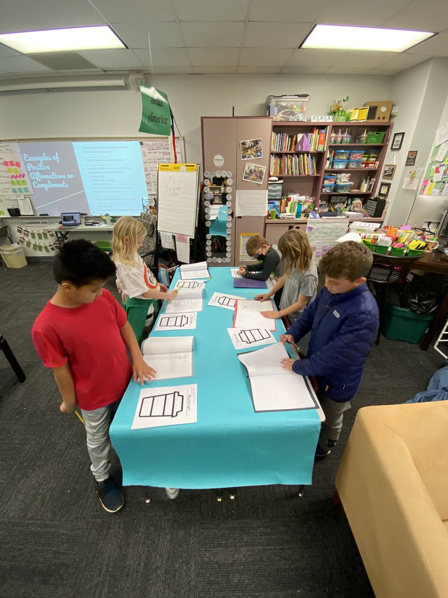marci_formby's tweet photo. @MrsMAmerson Compliment Cafe @ParkGlenES students punctuate the positive! #cheetahstrong #chargernation https://t.co/NOW3OXmEk4
