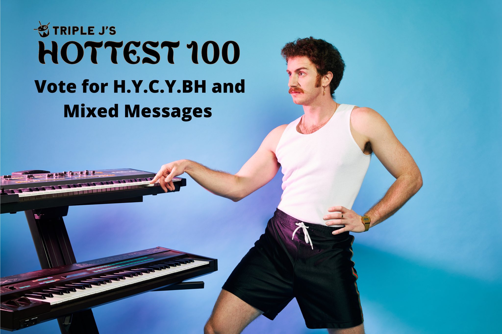 Tom Cardy Triple J Hottest 100 Voting Opens Today If You Have Space In Your Lineup Give T Co Gpztx5srw1 And Mixed Messages A Vote I D Be Very Grateful Xox T Co Hcz3mceiop