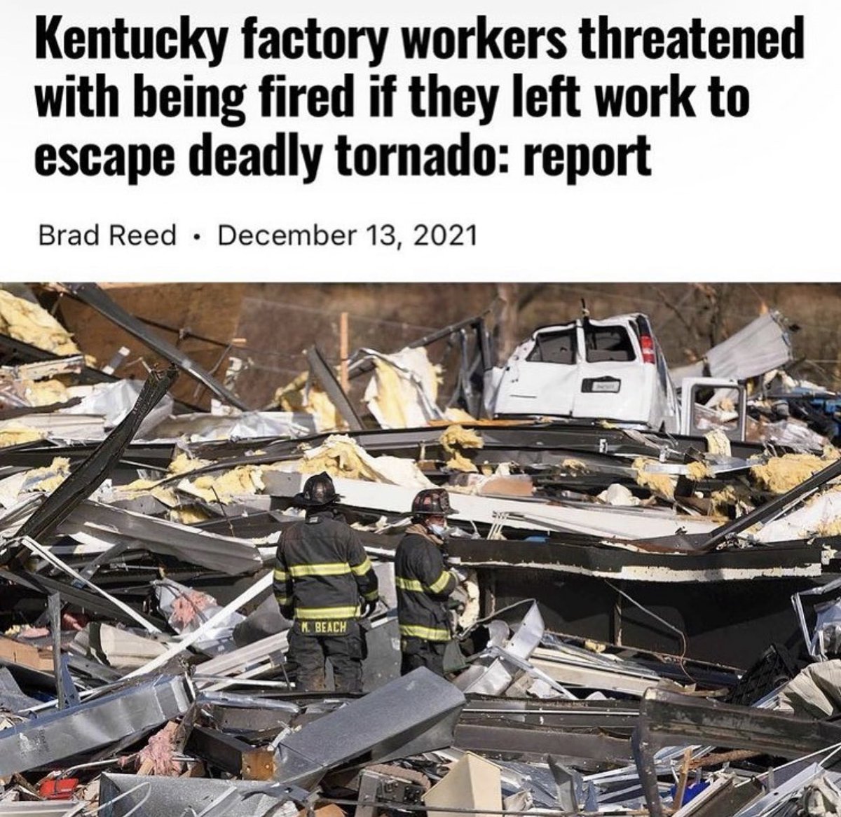 Disgusting … this is freedom? SMH