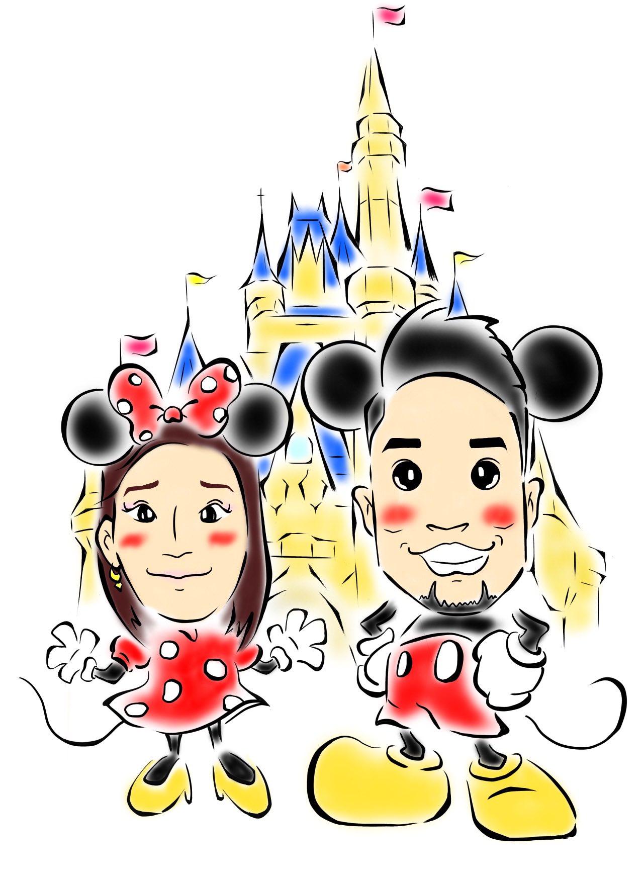 Silence ウェルカムボード描かせてもらいました 貴重な経験をありがとうございました ウェルカムボード 結婚式 イラスト イラスト好きな人と繋がりたい Illust 似顔絵 ディズニー T Co Qi8oa7d0nn Twitter