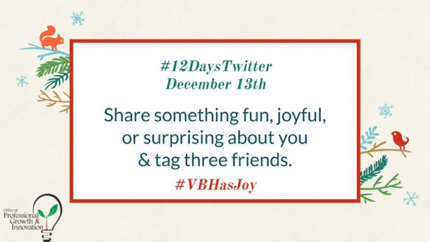 TeachlifeVB's tweet photo. I ❤️ to sing … in the car by myself! 🤣 oh and I tend to dance along too #VBhasJoy #12daysTwitter https://t.co/bAXwudGu6s