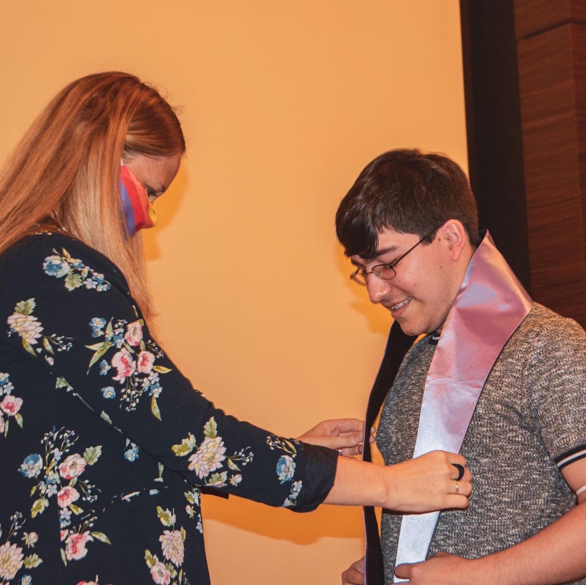 UTSA_MSC's tweet photo. Shoutout to our peer facilitator, Brandon Ponce, for graduating this semester with a BA in Modern Language Studies- Concentration: Japanese! Brandon also received this semester’s Lavender Leadership Award. We are so proud of you and will miss you at #MSCEJ! #UTSAGrad2021 https://t.co/Vkct4rP3VC