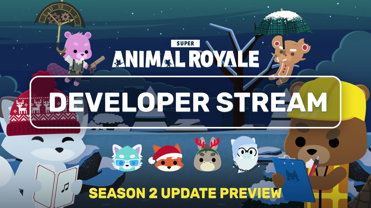 Super Animal Royale - Season 2, CRISPRmas, Cross-Play Parties and