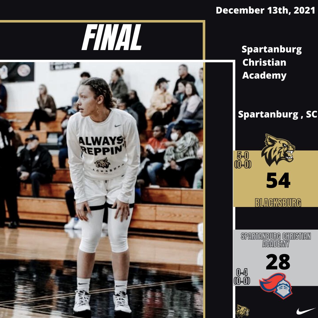 Blacksburg_Roar's tweet photo. Another Wildcat win on the road! We move to 5-0 in the regular season and will be at home Friday against Oakbrook. https://t.co/xb5IRK6o38