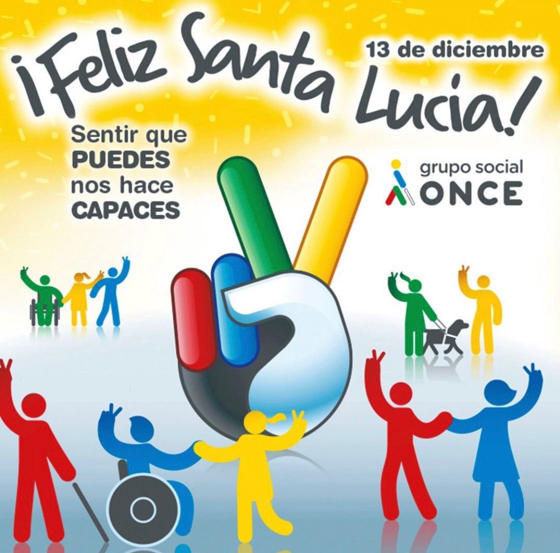 JUP_ONCE's tweet photo. Desde Juventudes de Unidad Progresista de la ONCE, deseamos que hayáis disfrutado de un feliz día de Santa Lucía.

#GrupoSocialONCE
#83AñosONCE
#SantaLucía
#SomosJUP https://t.co/2MVLStKjxy