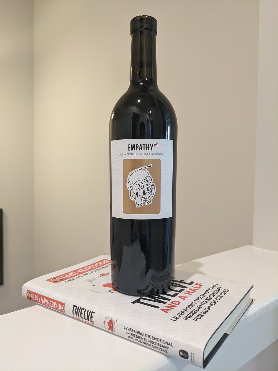 BrandBurgh's tweet photo. Look what arrived just in time for the Holidays! Excited for the utility with this one. #VeeFriends #EmpathyElephant #SensibleSommelier (@garyvee @EmpathyWines @veefriends) https://t.co/JDJKw60vKz