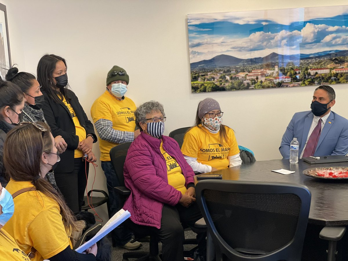 somosaccionnm's tweet photo. Thank you @LtGovMorales for meeting with our members from #Hobbs #Roswell & #SantaFe about CS SB1 our #PeoplesMap #nmleg #nmpol #SomosElMapa #NMRedistricting https://t.co/W9V8z9aegu