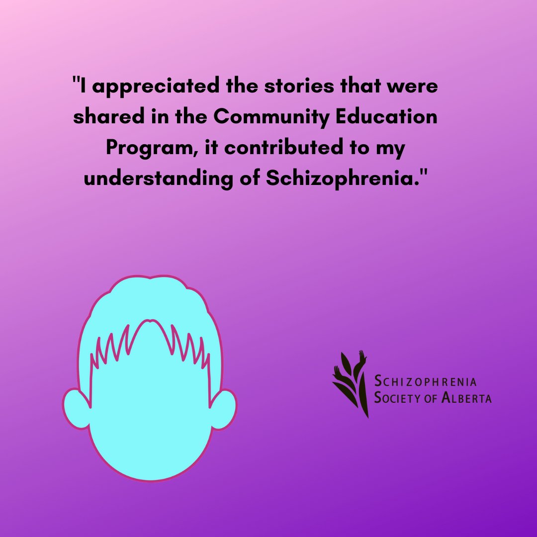 SchizophreniaAB's tweet photo. We greatly appreciate the kind words from our community members and supporters!

#SSAProgram #BreakTheStigma #AppreciationPosts https://t.co/5hhjBd9rA7
