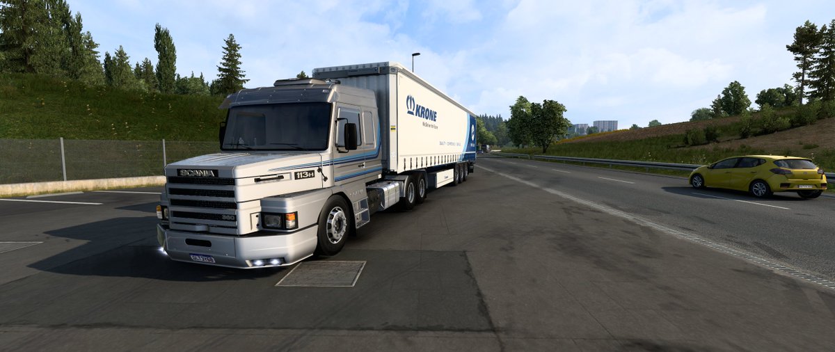 nicotine1255's tweet photo. Krone Trailers DLC Update 1.43 new Version
#ETS2
#KroneTrailers
#KroneSafeTrailers https://t.co/ev4wFyks1z