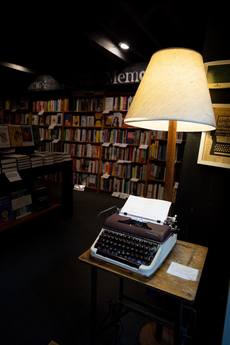 LiteratiBkstore's tweet photo. "In Iceland, the tradition is to gift 
books Christmas Eve then read them all night while 
eating chocolate. Perhaps we're all a little Icelandic at 
heart."

-Note left on our typewriter https://t.co/RC72nNpSCN