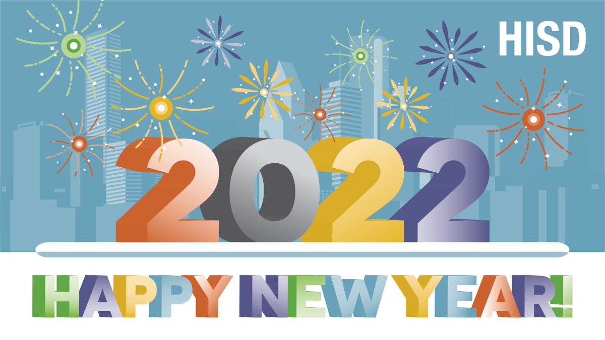 HoustonISD's tweet photo. Happy New Years from #HISD https://t.co/1rDA5k10vO