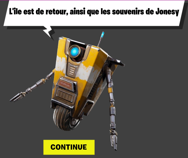 DevStageMap's tweet photo. @Lagalaxie3 @LeVraiBotix_ Normalement vous êtes tombée sur ceci, puis vous avez appuyer "Continuer".

Ce message veut dire que d'autres dialogues viendront au fur et a mesure de l'avancement de la saison et comme la saison ne c'est lancé qu'hier il est normal qu'il n'y ait pas beaucoup de dialogue ! https://t.co/boNzsj7LtH