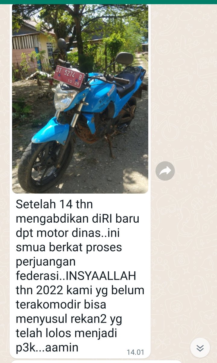 ketut_bu's tweet photo. #Apresiasifederasiplkb
#Berjuanglahteruspantangmundur
#sampaihakkepastiankerjakitadapatkan.

@bkkbnpusat jangan sepeda motor doang dong ,,,hak kepastian kerja utk yg belum terakomodir,,,BKKBN pasti bisa
@kempanrb revisi aturan ,,habis manis sepah di buang 🤭 https://t.co/bq20WBy3ty