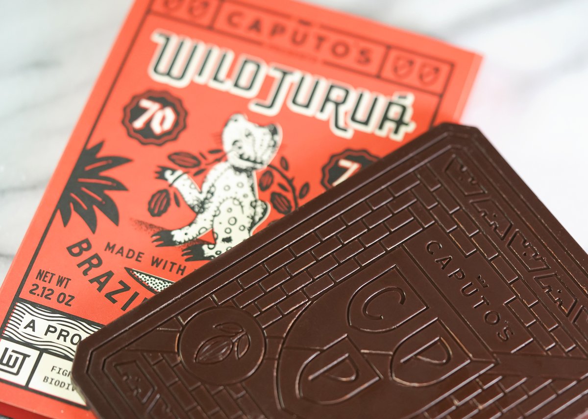 It's the First Day of Gifting! ✨
If you give nothing else this holiday season, give this. The Caputo's Wild Jurua bar, made using wild cacao foraged from the Brazilian Amazon.