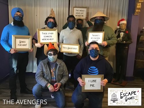 This team worked together with only a minute to spare to escape the room 💡⏰🏆‼️ We are going to work just as hard to close out 2021 💪🏾

Awesome time with these all stars‼️