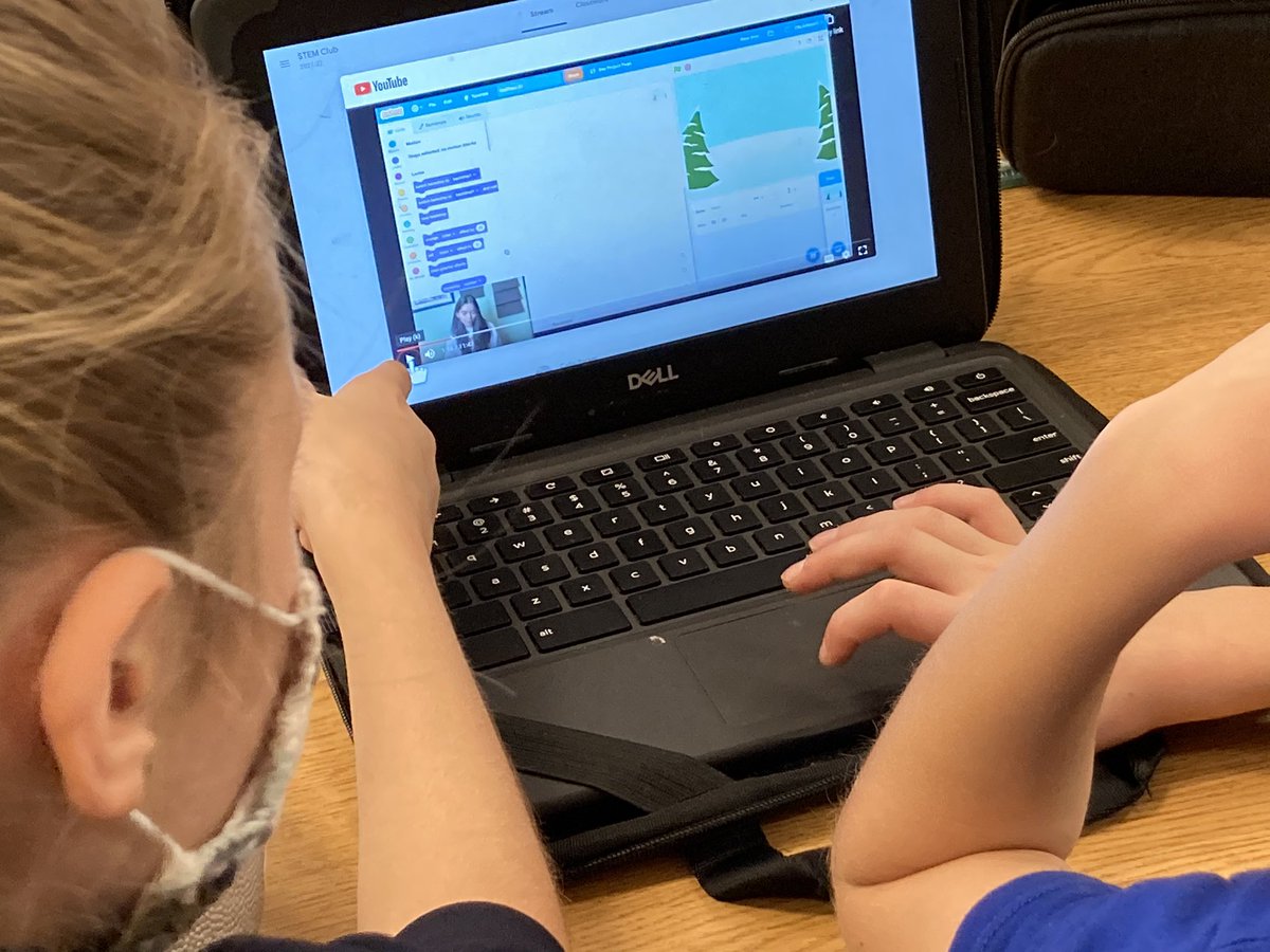 Great to see 55+ Red Bud Run 3rd-5th graders coding in <a href="/scratch/">Scratch Team</a> in <a href="/KiblerScarlett/">Scarlett Kibler</a>’s STEM Club partnering with Shenandoah Valley Regional CS <a href="/fcpsk12/">Frederick County Public Schools - Virginia</a> <a href="/KeishaTen/">Keisha Tennessee</a> <a href="/padhuseshaiyer/">Padhu Seshaiyer</a> <a href="/SwoggerJeri/">Jeri Swogger</a>