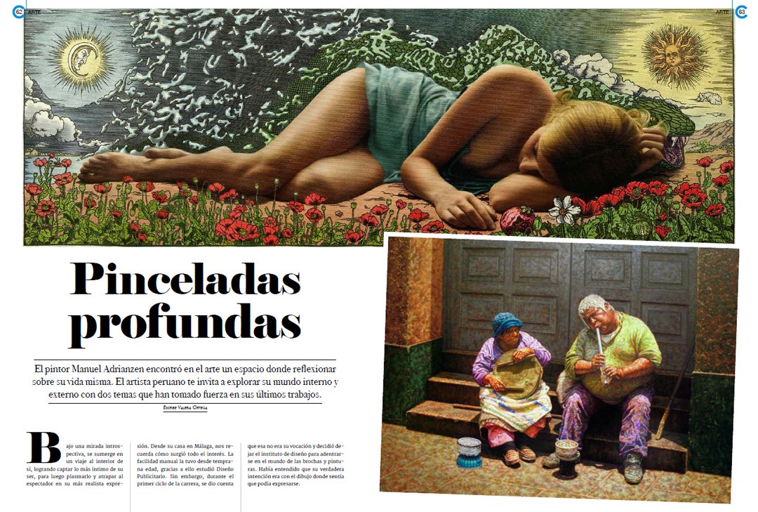 ManuelAdrianzen's tweet photo. Gracias a la revista Cocktail @cocktailrevista por el artículo en su edición 47. Páginas 62-65.
https://t.co/CSE2dLhNrH
#cocktail #arte #artistasperuanos #revista #magazine #peru #art #verano #lima https://t.co/p5e8NGNy2u