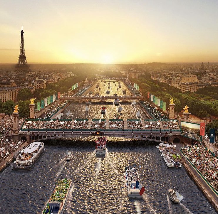 Une cérémonie d’ouverture sur la Seine afin de faire rayonner le sport, Paris et la France partout dans le monde. @Paris2024 👏👏👏