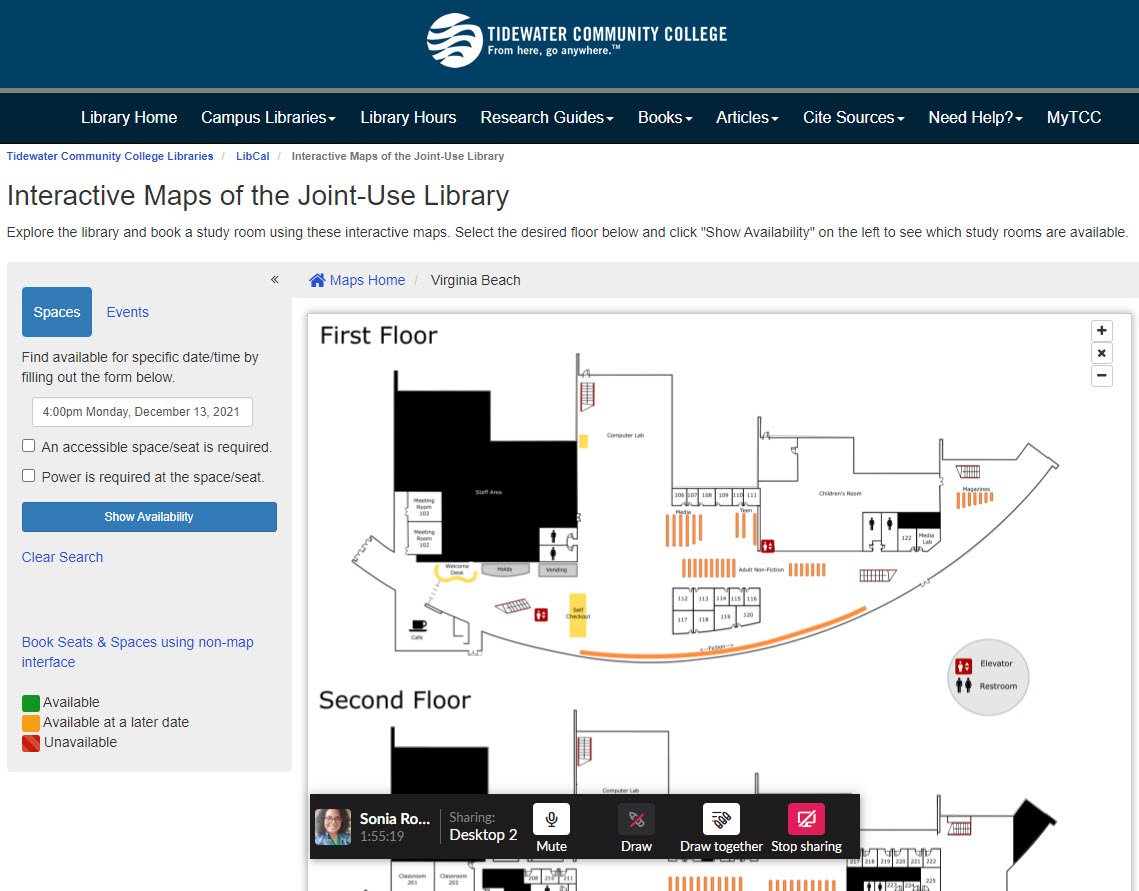 springshare's tweet photo. You have to check out the interactive #LibCal maps in use at Tidewater Community College. They're excellent! https://t.co/dQoEDJumaD https://t.co/vzKAEiMbrL