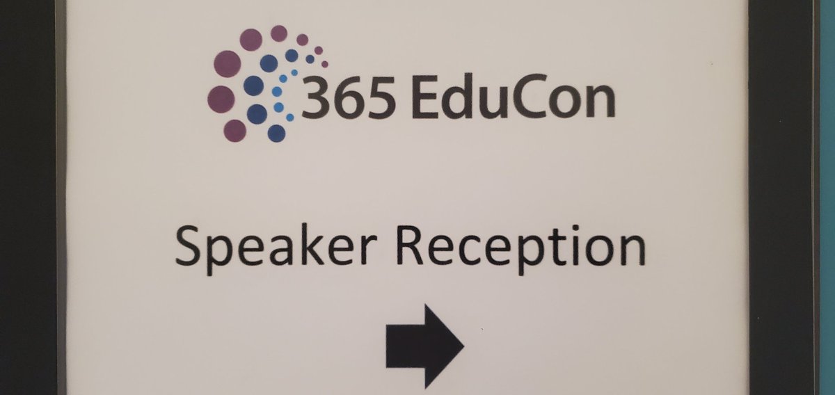 From 20 months of virtual events to two events in two weeks... nothing like being welcomed to <a href="/365EduCon/">365educon</a> DC with this sign. Can't wait to see everyone! <a href="/WithumDigital/">Withum Digital</a>