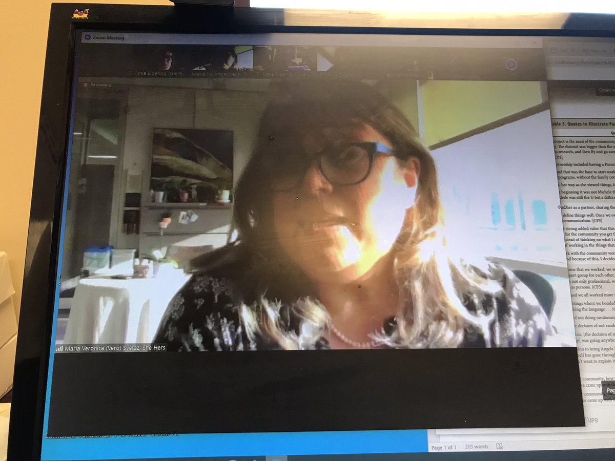 KatieStJoes's tweet photo. Thank you Dr Svetaz @VeroSvetaz for joining our @UMNFamilyMed RAC cohort today.  So many great pearls learned from years of experience and program development with community.
#RACtivism https://t.co/xdEfQAvvBV
