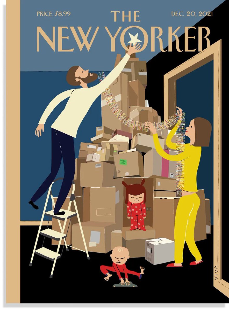 Excited to share @VIVAandCO fantastic cover for <a href="/NewYorker/">The New Yorker</a> next week. Check out the full article to learn more about his upcoming projects, holiday traditions, and favorite New York sayings: newyorker.com/culture/cover-…