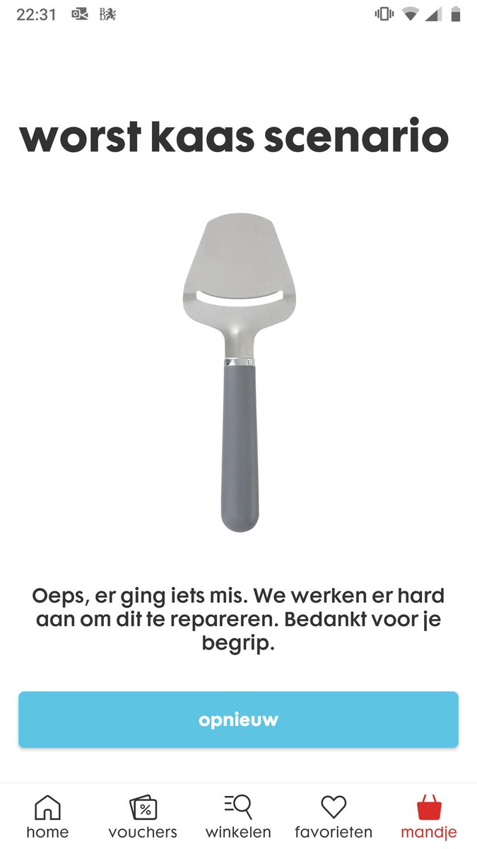 Haha, ge-wel-dig. Maakt het echt minder erg als je bestelling even vastloopt <a href="/HEMA/">HEMA</a>