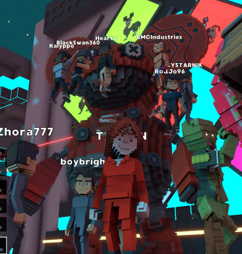 KejispiritPhong's tweet photo. @TheSandboxGame @deadmau5 @deadmau5 robot!! https://t.co/8DxjujlUR1