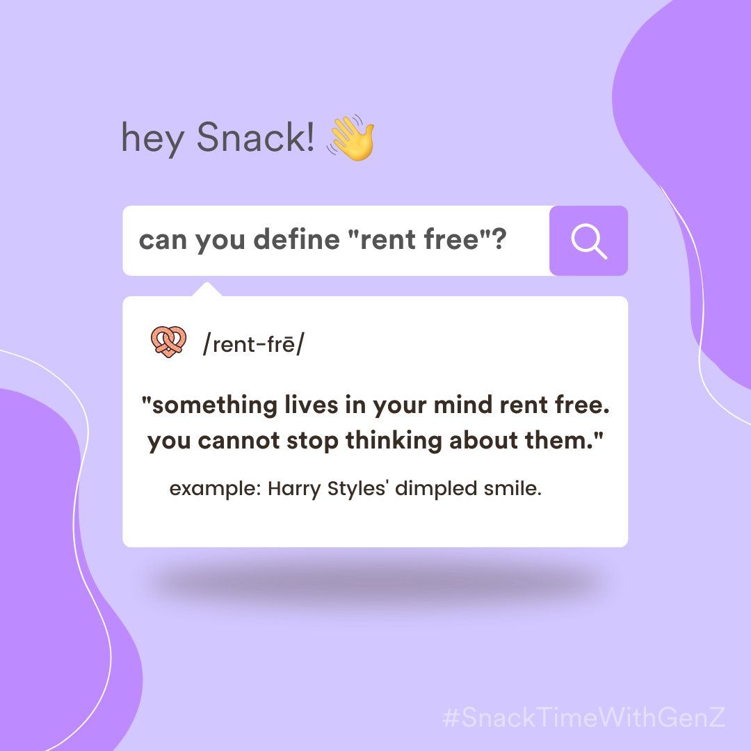 getsnackapp's tweet photo. Today's #SnackTimeWithGenZ is brought to you by @HarryStyles 😊 https://t.co/GrsysinmeW