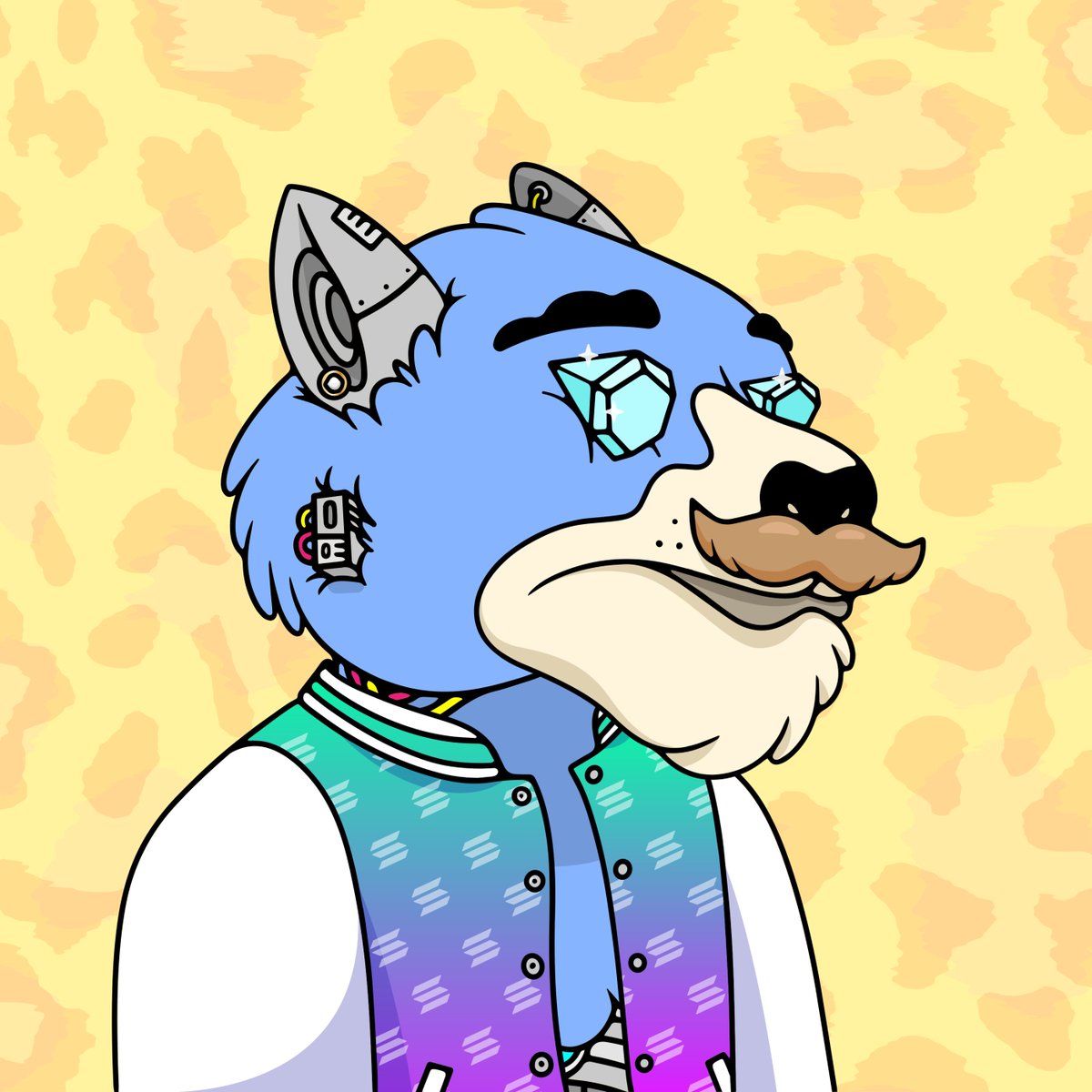 stackinsattsss's tweet photo. @BLNTigerClub Solana Jacket, Diamond eyes. Love this thing. @BLNTigerClub https://t.co/TBKU4ntjQm