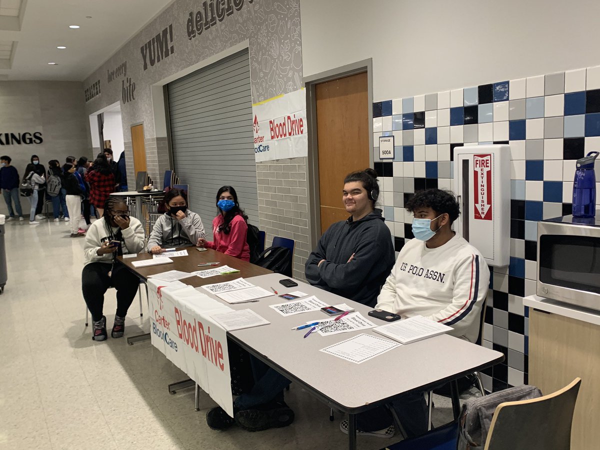 HonorNimitz's tweet photo. Thank you to everyone who signed up during their lunch to donate blood tomorrow! Can’t wait to see everyone there! @NimitzVikings @VikingDirector https://t.co/4cJAEKdGjm