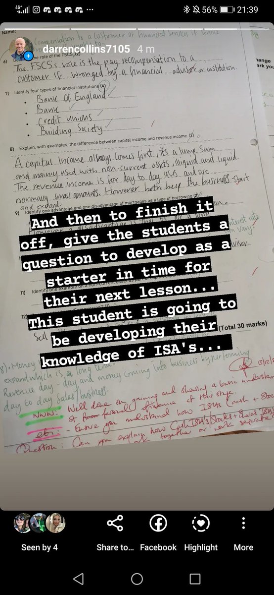 mrcollinsfinanz's tweet photo. Informing students of the Pelvin PPI claim potential via the CAS - Citizens Advisory Service for their parents/carers... As well warming them up for a podcast... Not forgetting a mini assessment... Variety is the spice of life! #Finance #Financialeducation #libf #RVLearning https://t.co/41f4H1iq7Y