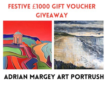 🎄£1000 GIFT VOUCHER GIVEAWAY🎄running across all my socials with 1 prize. Enter by following this account &amp; answer “Which place would you like painted on canvas?” by replying below. Winner will be picked at random on 23rd Dec at 21:30 GMT. RTs encouraged! 😉 Good luck everyone!!