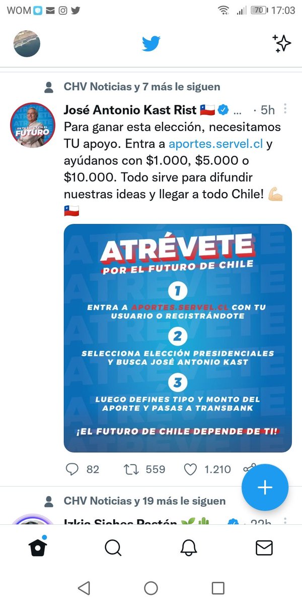 Sebasti73997997's tweet photo. RECHAZARON EL 4TO RETIRO 🇨🇱 Y LOS PATUDOS QUIEREN PLATA
KAST Y BORIC
PAREN LA WEA https://t.co/ixVatPpLUj