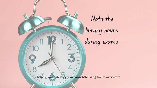 yorkulibraries's tweet photo. Getting set for exams? Here are some tips from the library to help you succeed. More tips from Learning Skills Services.
https://t.co/pHWpO9iPhK
#YorkU #yorkuniversity #yorkuniversitylibraries #examprep #yorkuexams
@yorkustudents @studentlifeyu https://t.co/RWtpSPTmLG